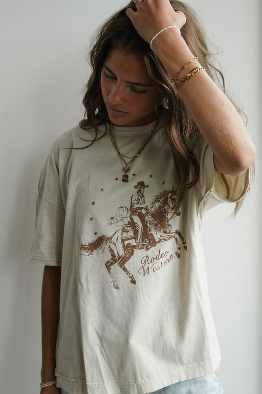 RODEO WESTERN RELAXED T-SHIRT