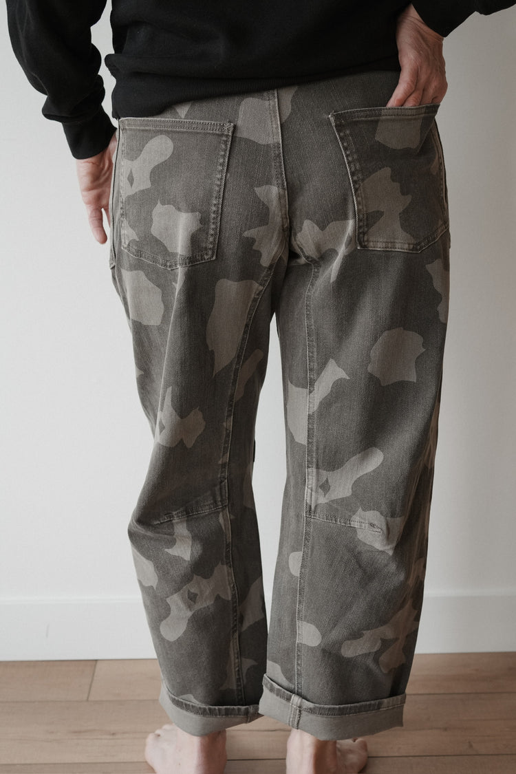CAMOUFLAGE PRINT PANTS