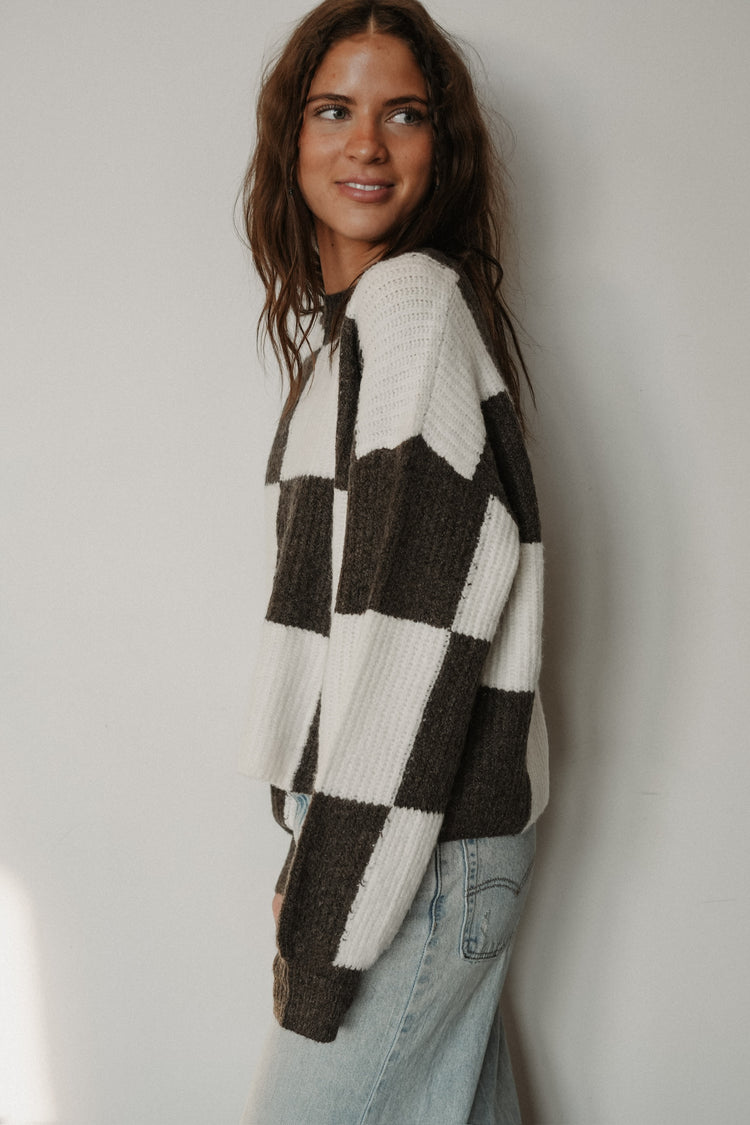 CHECKERED KNIT