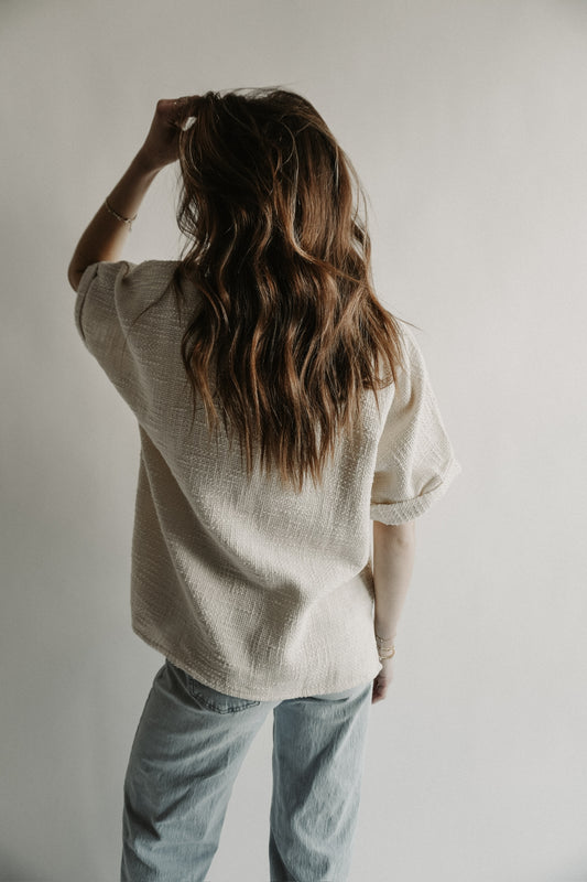 BAHHGOOSE - WOVE TIE TOP