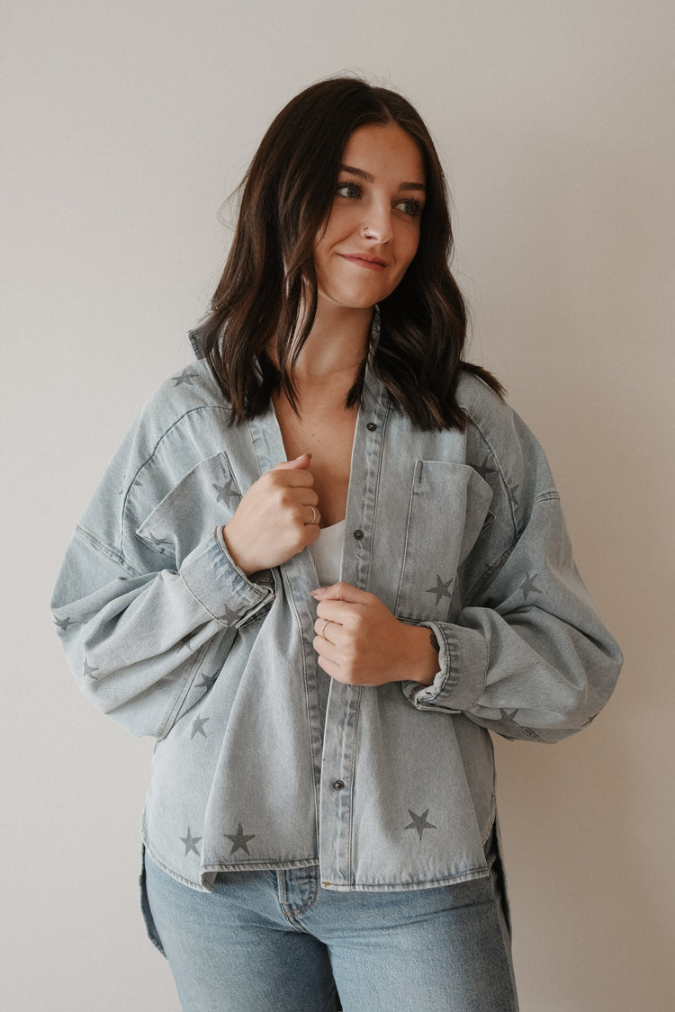 ALL STAR DENIM SHACKET