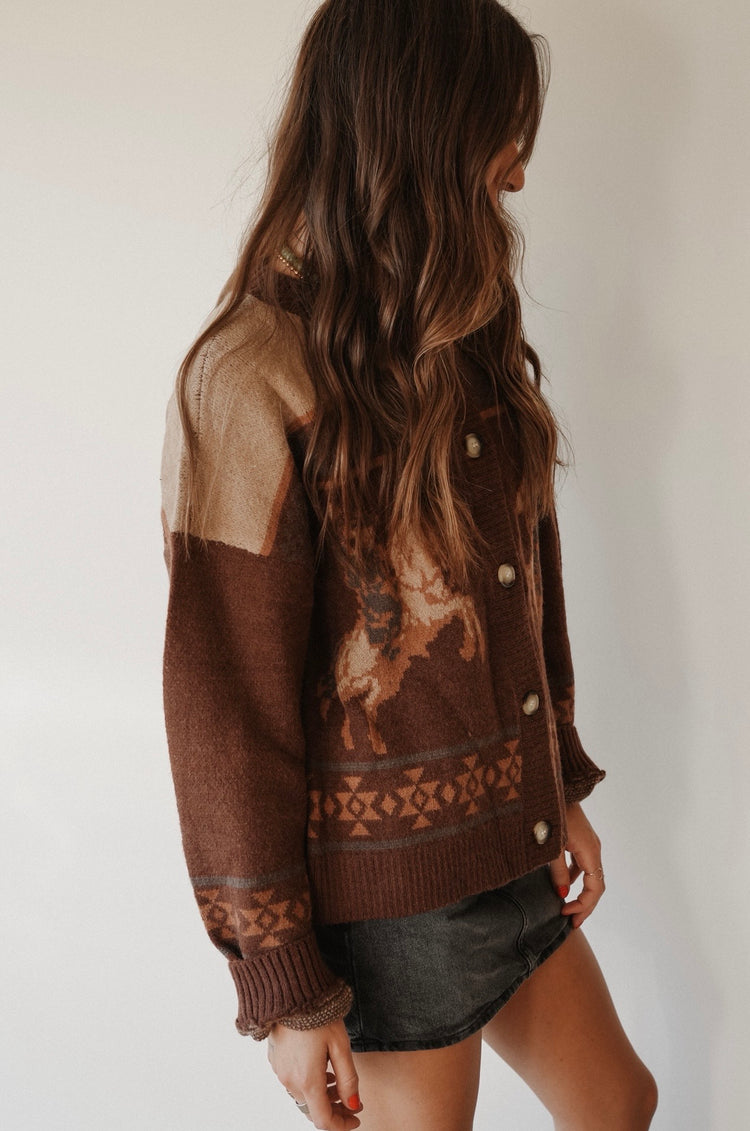 COWBOY KNIT CARDIGAN