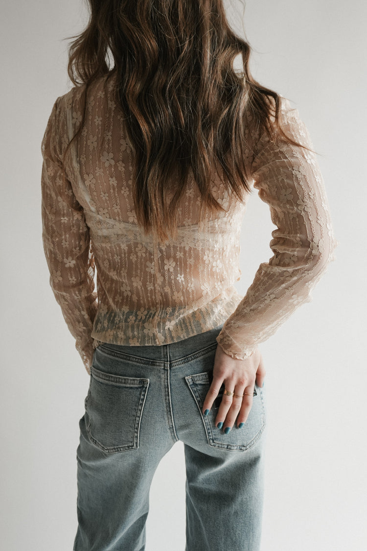 LACE BOHO TOP