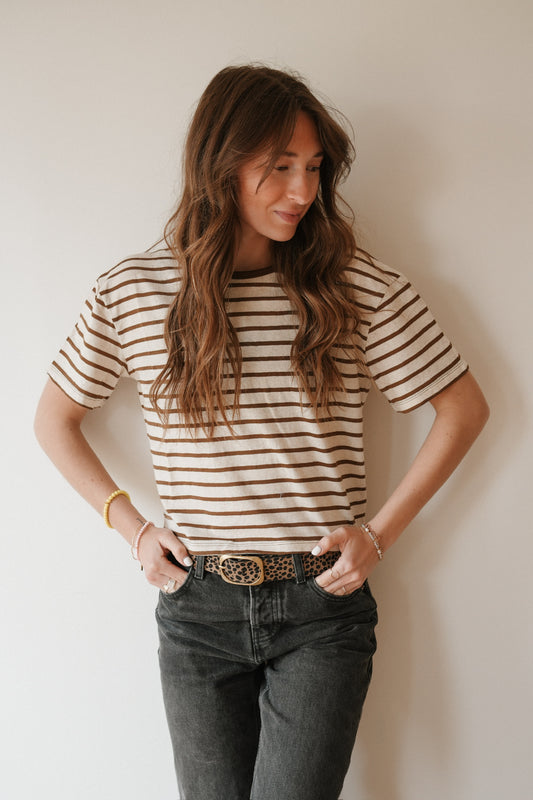 STRIPE RINGER TEE