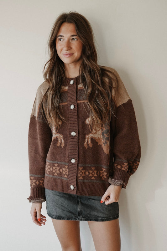 COWBOY KNIT CARDIGAN