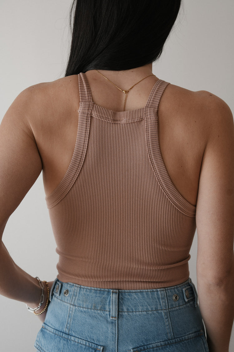 HALTER TANK TOP