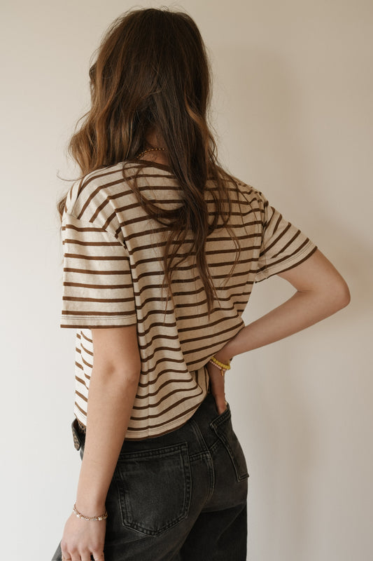 STRIPE RINGER TEE