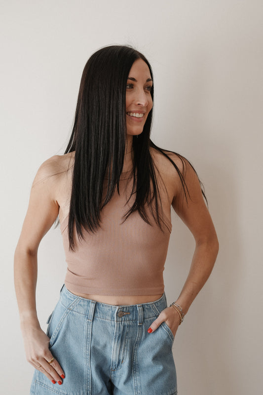 HALTER TANK TOP