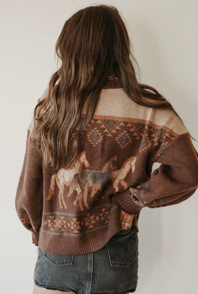 COWBOY KNIT CARDIGAN