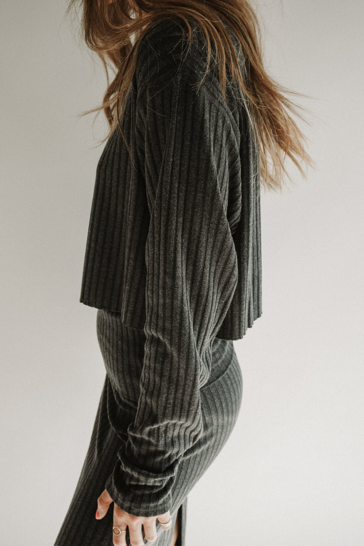 STILL WATER - HYGGE RIB LONG SLEEVE